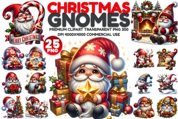 Review: Christmas Gnome Clipart for Blog Illustrations