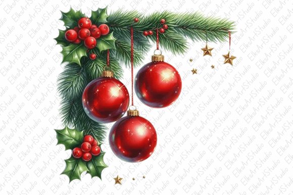 Reviewing Christmas Decor Clipart Sublimation Png Illustrations